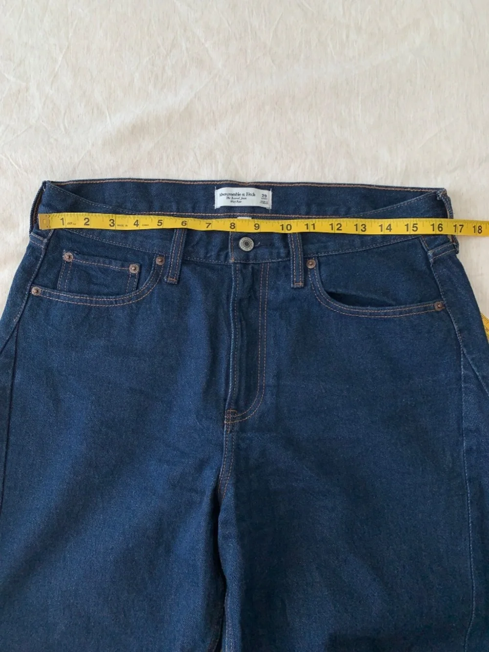 Abercrombie &fitch barrel jeans ankle cropped barrel size 29 - Picture 5 of 16